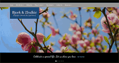 Desktop Screenshot of bjorkandzhulkie.com